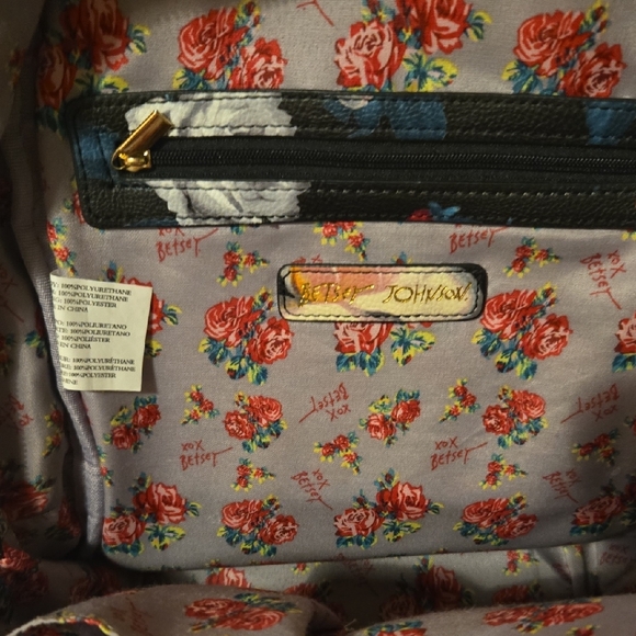 Betsey Johnson Multicolor Floral Backpack - Picture 4 of 6